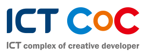 ICT COC 로고 영문